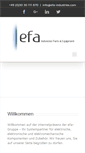 Mobile Screenshot of efa-industries.com